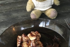 Het toetje, Bannaan met chocolade saus