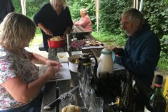 Bereiden van ons eten van deze avond